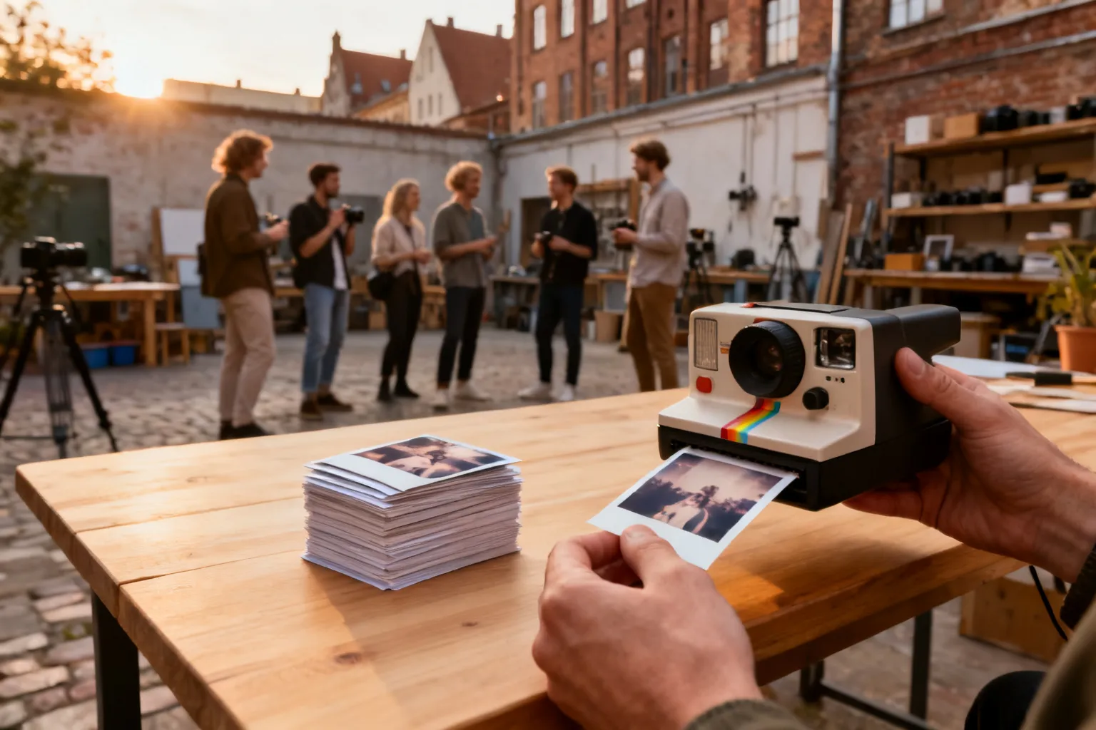 Polaroid, fotografowie i ŚwiatłoSiła w Gdańsku — powrót fotografii natychmiastowej