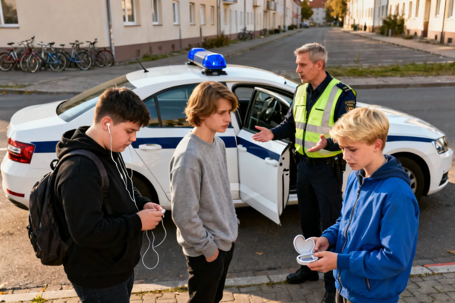 19-latek zatrzymany po groźbach i zabraniu słuchawek 14-latkowi w Gdańsku
