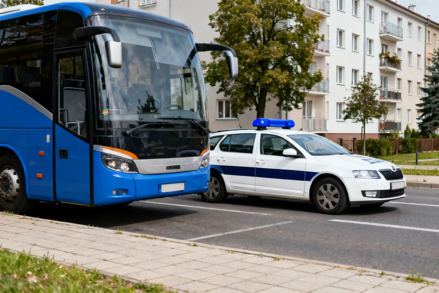 Kierowca autokaru z Gdańska zatrzymany za przekroczenie limitu punktów