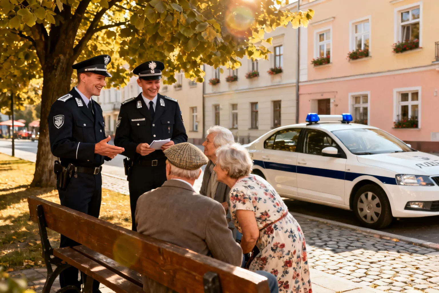 Policjanci z Gdańska rozmawiali z seniorami o bezpieczeństwie