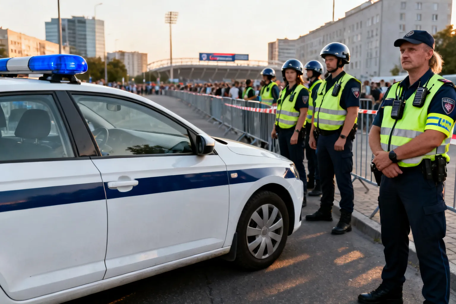 Policyjne zabezpieczenie Derbów Trójmiasta w Gdańsku