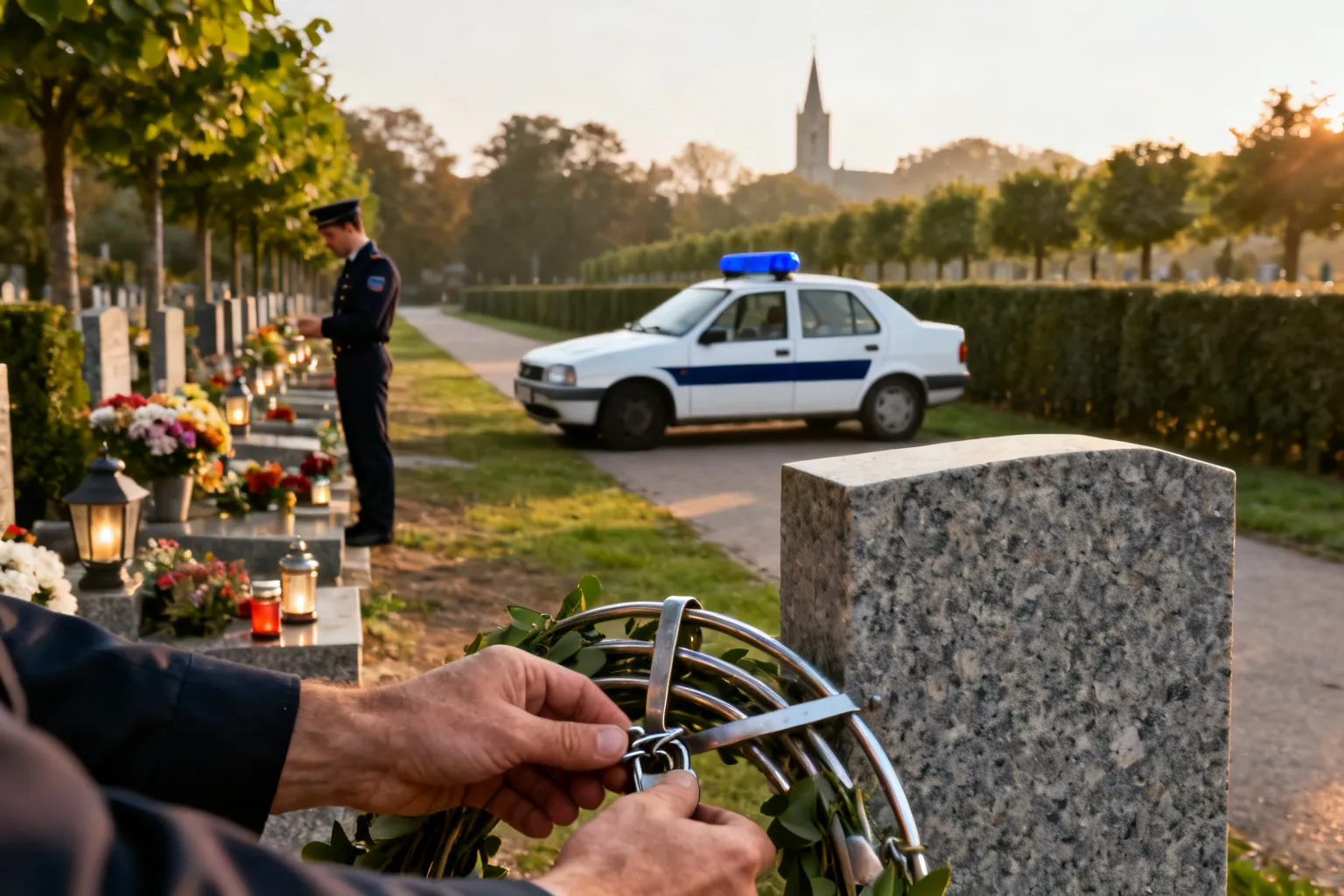 Złodzieje na cmentarzach — jak chronić siebie i mienie