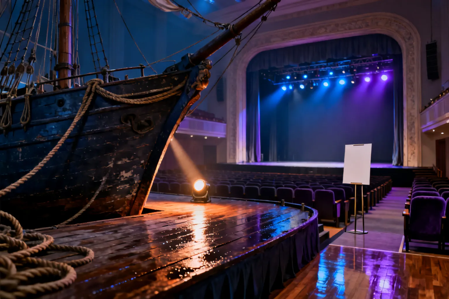Premiera Moby Dick w Teatrze Muzycznym w Gdyni — mroczny rejs Kościelniaka