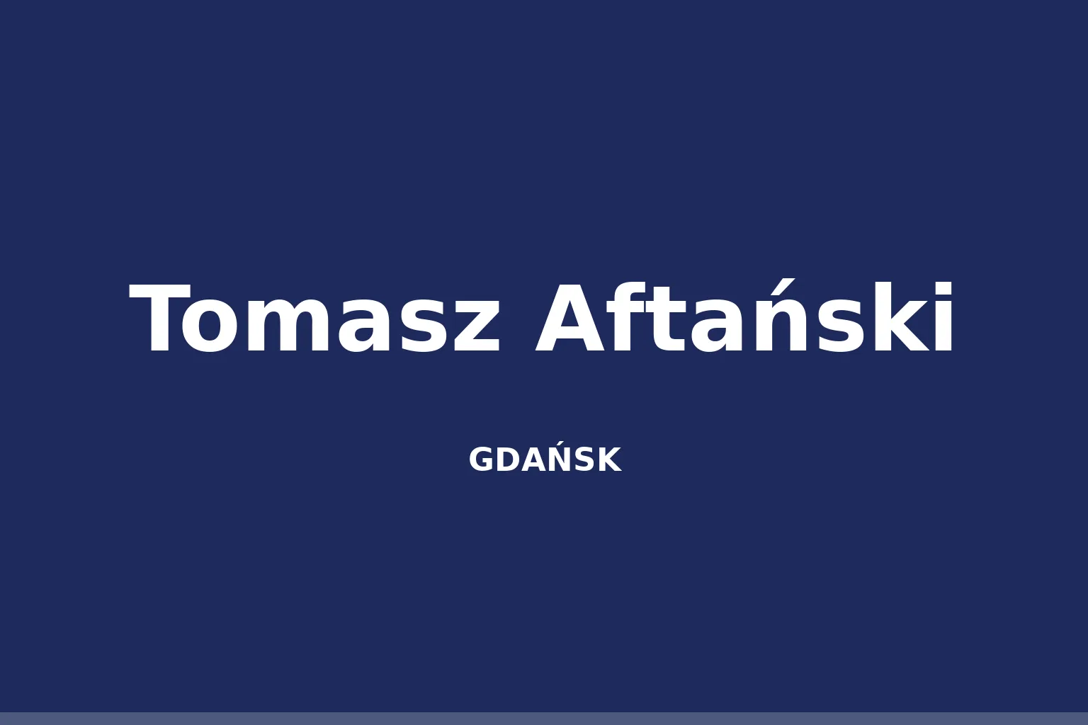 Tomasz Aftański