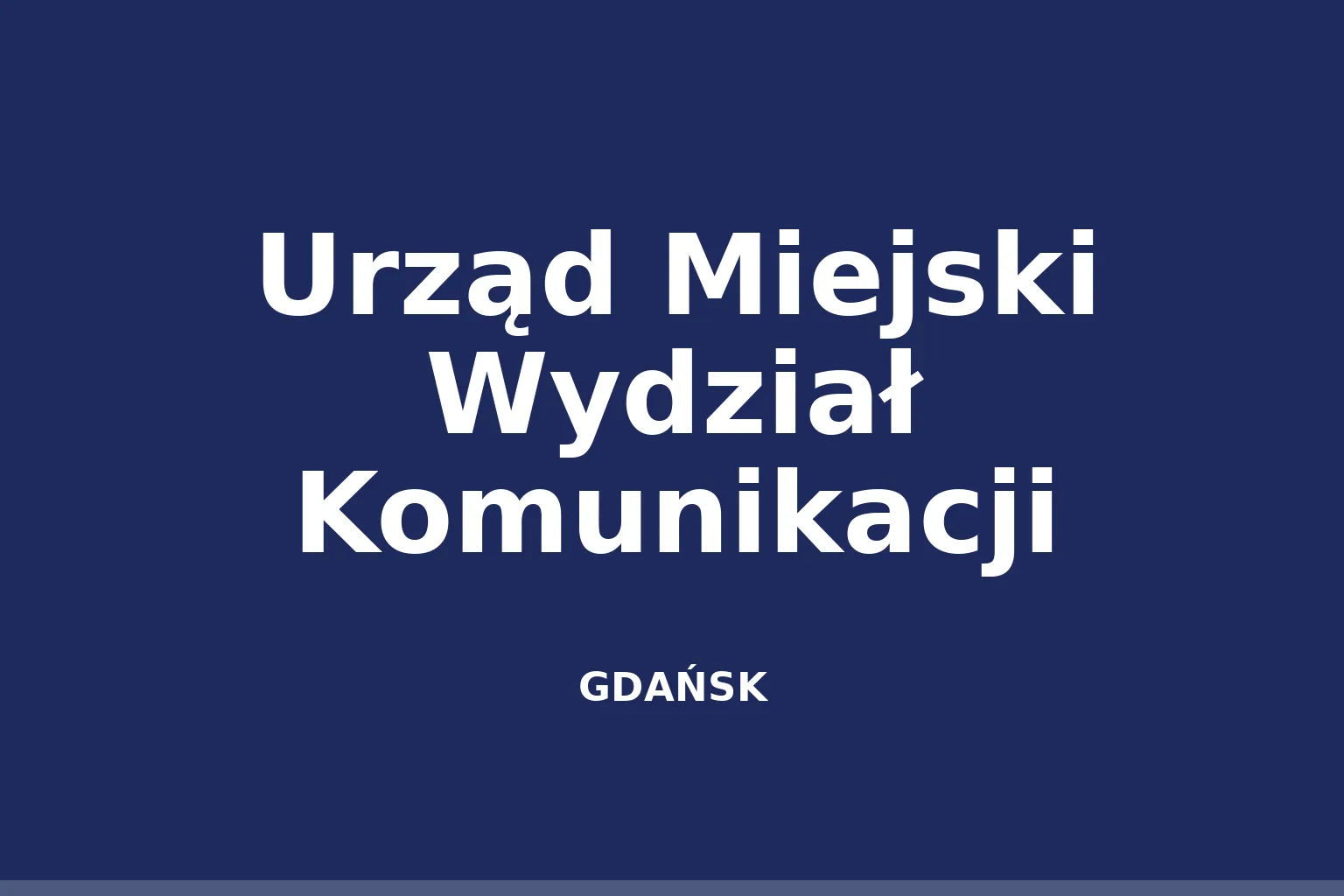 Urząd Miejski Wydział Komunikacji
