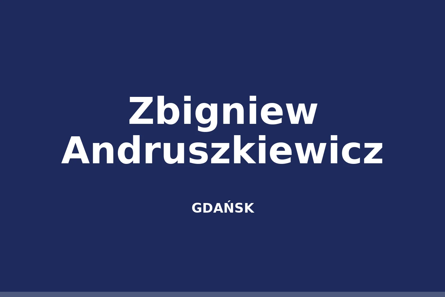 Zbigniew Andruszkiewicz