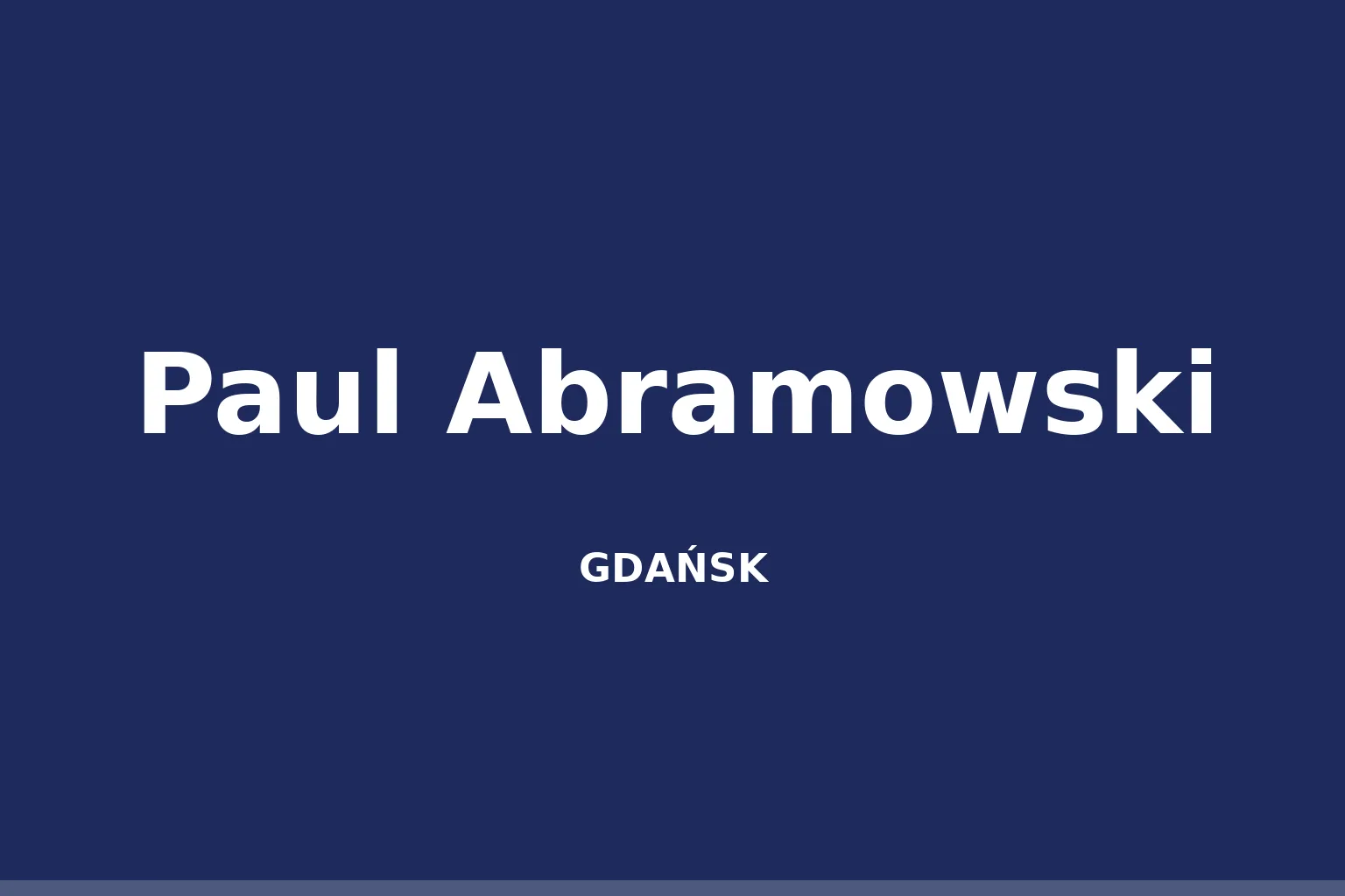 Paul Abramowski