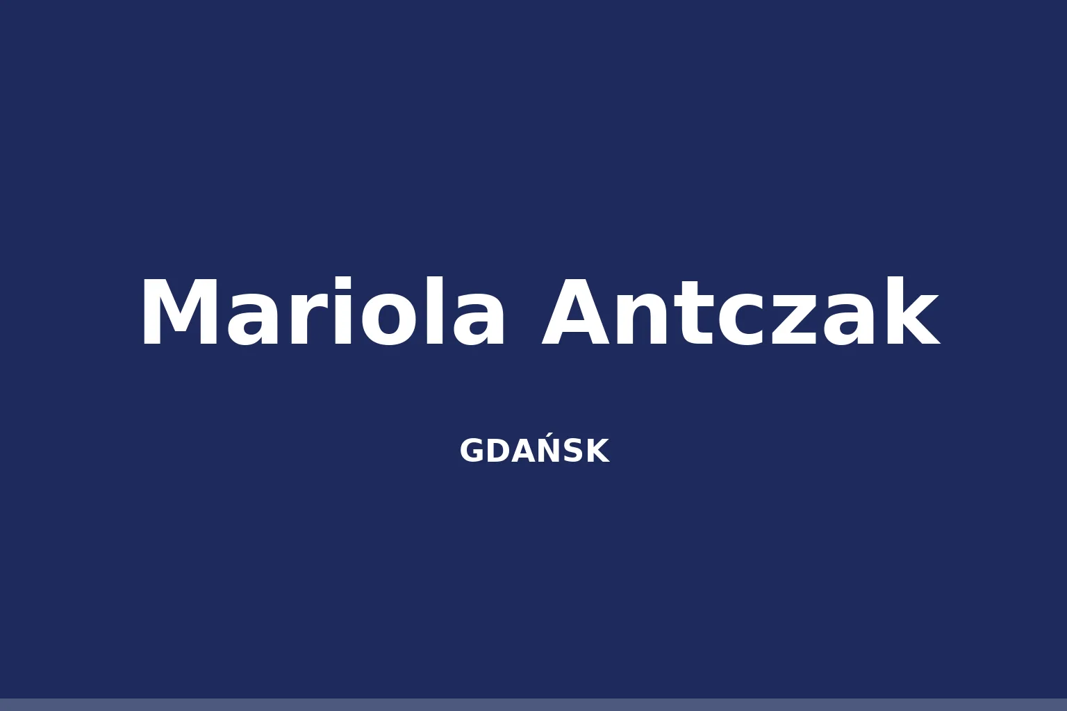 Mariola Antczak